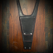 Load image into Gallery viewer, Tank Bib - Fits Indian Challenger and Pursuit, w/ Pouch - Custom Art, Black