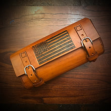 Load image into Gallery viewer, Tool bag for Motorcycle - Old Glory, Indian Tan