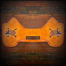 Load image into Gallery viewer, Heat Shield, Dreamcatcher &amp; Arrows, Indian Tan - Fits Indian Chief, Chieftain, Springfield, Vintage and Roadmaster