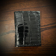 Load image into Gallery viewer, Minimalist Wallet, Genuine Alligator, Create Your Own