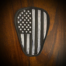 Load image into Gallery viewer, Leather Emblem for the Indian Challenger V-Cover Old Glory (ships now) Clearance Sale