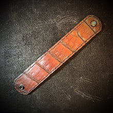 Load image into Gallery viewer, Cuff - Brown American Alligator