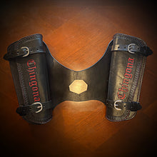 Load image into Gallery viewer, Heat Shield with 2 pouches for Indian Scout Motorcycle - Custom Art, Black