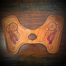 Load image into Gallery viewer, Heat Shield for Indian Scout Motorcycles, Dreamcatcher in the Wind, Indian Tan