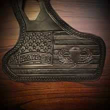 Load image into Gallery viewer, Heat Shield, with Pouch, for Indian Scout motorcycle - Custom Art, Black