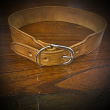 Load image into Gallery viewer, Dog Collar with Custom Art - Indian Tan
