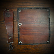 Load image into Gallery viewer, Long Biker Leather Wallet with Chain “The Original” Brown