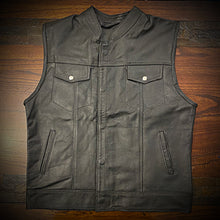 Load image into Gallery viewer, The Essentials Leather Motorcycle Vest