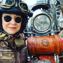 Load image into Gallery viewer, Bedroll for Motorcycles - Generation 2 Custom Art Indian Tan
