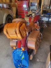 Load image into Gallery viewer, Motorcycle Trunk Bag, Fits All Brands of Motorcycles w/ Rear Luggage Rack