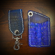Load image into Gallery viewer, Two Pocket Wallet, Genuine Nile Crocodile, (ships now) Clearance Sale
