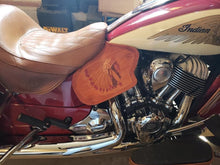 Load image into Gallery viewer, Heat Shield - Native Girl, Indian Tan, With Pouch, Fits Indian  Chief, Chieftain, Springfield, Vintage and Roadmaster