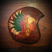 Load image into Gallery viewer, Open Face Helmet - Aztec Warrior