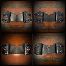 Load image into Gallery viewer, Heat shield for Harley Davidson, Two Pouches - Custom Art, Black