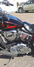 Load image into Gallery viewer, Heat Shield - Custom Art, double Pouch, fits Indian Chief, Chieftain, Springfield and Roadmaster