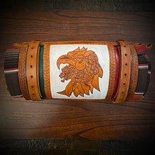 Load image into Gallery viewer, Bedroll for Motorcycles - Generation 2, Águila Dorada, Indian Tan