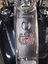 Load image into Gallery viewer, Tank Insert - For Harley Davidsons, Custom Art, Black