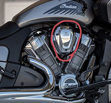 Load image into Gallery viewer, Leather Emblem for the Indian Challenger V-Cover Hatchets (ships now) Clearance Sale