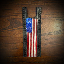Load image into Gallery viewer, Tank Bib - For Harley Davidsons- Old Glory Full Color Black