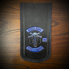 Load image into Gallery viewer, Fender Bib - Custom Art, Black, Made To Fit Any Bike