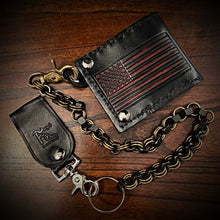 Load image into Gallery viewer, Billfold Old Glory Black