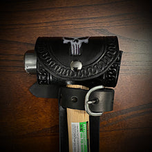 Load image into Gallery viewer, Ball Peen Hammer Carrier for Motorcycles, Black, Skull