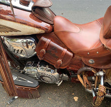 Load image into Gallery viewer, Heat Shield - Custom Art, double Pouch, fits Indian Chief, Chieftain, Springfield and Roadmaster