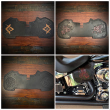 Load image into Gallery viewer, Heat shield for Harley Davidson - Black Custom Art
