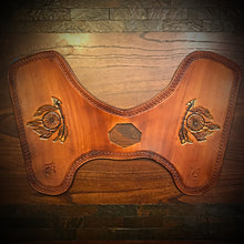 Load image into Gallery viewer, Heat Shield for Indian Scout Motorcycles, Dreamcatcher Arrow, Indian Tan