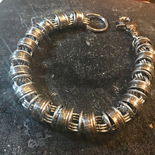 Load image into Gallery viewer, Chainmail Chain - Dead Presidents, Hang Around - Steel Rings, Gold Dollar.