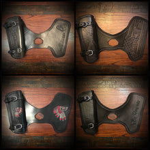 Load image into Gallery viewer, Heat Shield, with Pouch, for Indian Scout motorcycle - Custom Art, Black