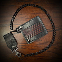 Load image into Gallery viewer, Billfold Old Glory Black