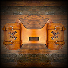 Load image into Gallery viewer, Heat Shield - Tomahawks, Tan, Double Pouch, Fits Indian Chief, Chieftain, Springfield, Vintage and Roadmaster