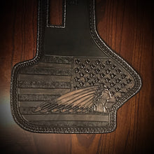 Load image into Gallery viewer, Heat Shield, Old Glory Background, Fits Indian Chief, Chieftain, Springfield, Vintage and Roadmaster