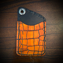 Load image into Gallery viewer, Two Pocket Wallet, Embossed Alligator