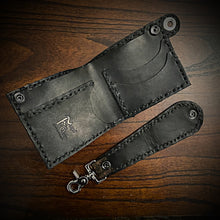 Load image into Gallery viewer, Billfold - Genuine Elephant, Black