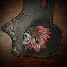 Load image into Gallery viewer, Heat Shield - Custom Art, with Pouch, Fits Indian Chief, Chieftain, Springfield and Roadmaster