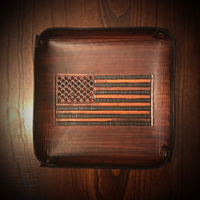 Load image into Gallery viewer, Everyday Carry Tray Old Glory Brown