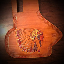 Load image into Gallery viewer, Heat Shield - Custom Art, with Pouch, Fits Indian Chief, Chieftain, Springfield, and Roadmaster
