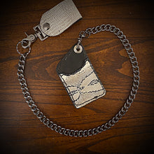 Load image into Gallery viewer, Two Pocket Wallet, Genuine Python &amp; Embossed Lizard Clearance Sale