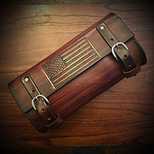 Load image into Gallery viewer, Tool Bag for Motorcycles - Custom Art, Brown