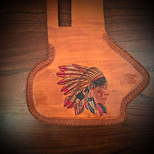 Load image into Gallery viewer, Heat Shield - Custom Art, with Pouch, Fits Indian Chief, Chieftain, Springfield, and Roadmaster