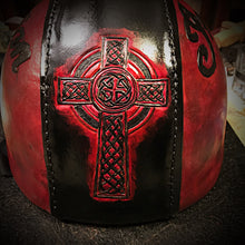 Load image into Gallery viewer, Half Helmet with Custom Art - size XXXlarge