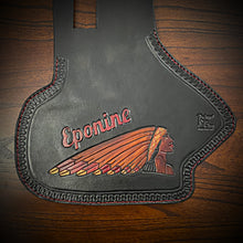 Load image into Gallery viewer, Heat Shield, Female warbonnet, Black - Fits Indian Chief, Chieftain, Springfield, Vintage and Roadmaster