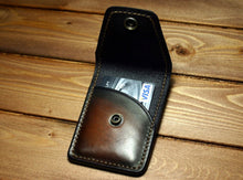 Load image into Gallery viewer, Front Pocket Minimalist Wallet, Choose Custom Two Tone Color W/ Snap