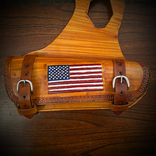 Load image into Gallery viewer, Heat Shield with 2 pouches for Indian Scout Motorcycle - Custom Art, Tan