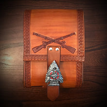 Load image into Gallery viewer, Sissy Bar bag - Custom Art, Indian Tan