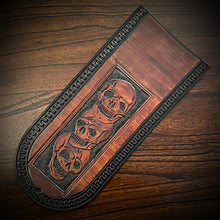 Load image into Gallery viewer, Fender Bib - Skull totem 2.0, Made To Fit Any Bike