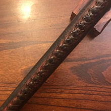 Load image into Gallery viewer, Viking Style Axe - Leather Wrapped, Infinity Braid