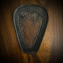 Load image into Gallery viewer, Leather Emblem for the Indian Challenger V-Cover Arrow (ships now) Clearance Sale